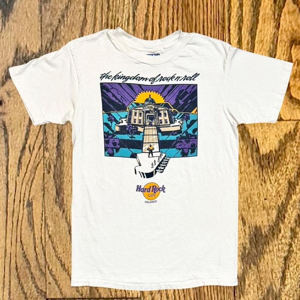Vintage 90’s Hard Rock Cafe Orlando Florida Rock and Roll Kingdom T Shirt